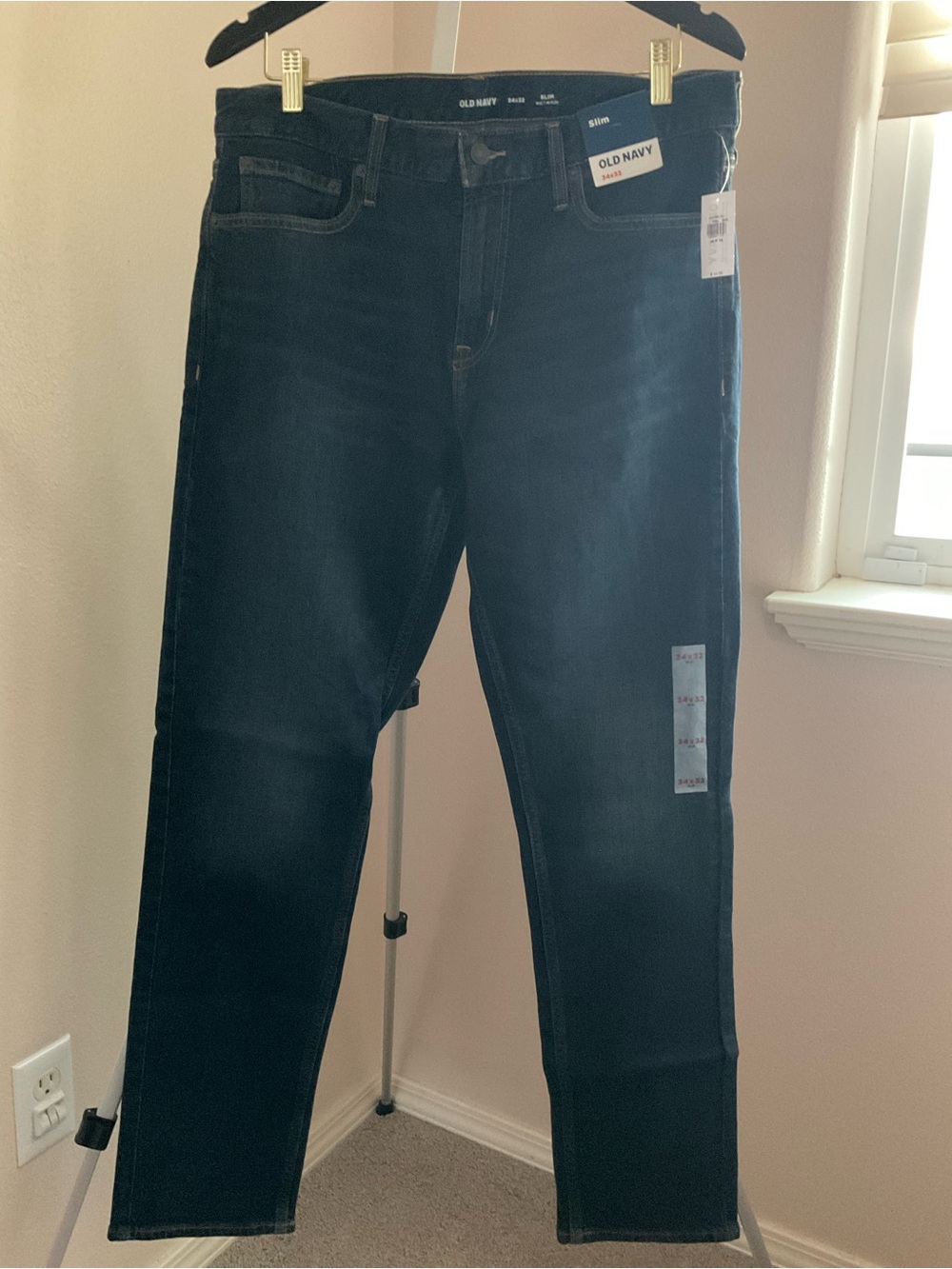 Old Navy Men's Slim Dark Blue Jeans